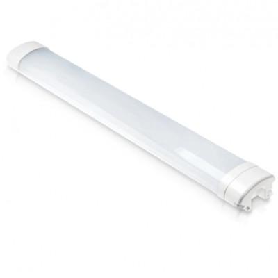 Φωτιστικό Σκαφάκι 120cm LED 72W 230V 7800lm CCT Στεγανό IP65 Επεκτεινόμενο 16-970120